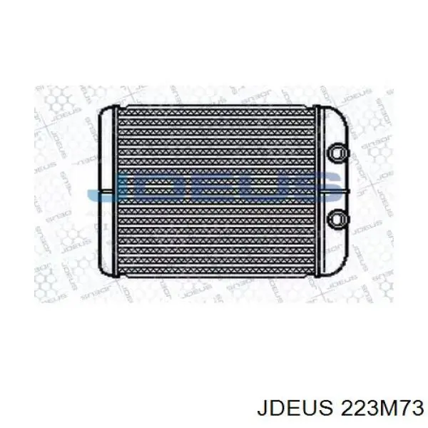 Радиатор печки 223M73 Jdeus