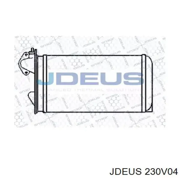 Радиатор печки 230V04 Jdeus