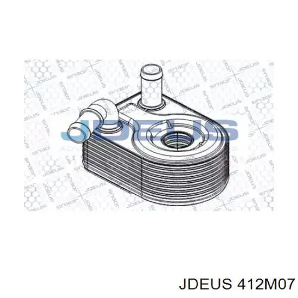 412M07 Jdeus radiador de óleo