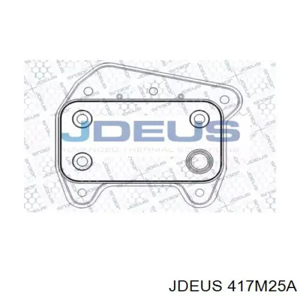 Масляный радиатор 417M25A Jdeus