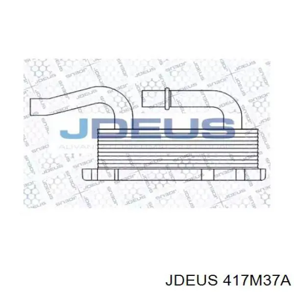 Масляный радиатор 417M37A Jdeus