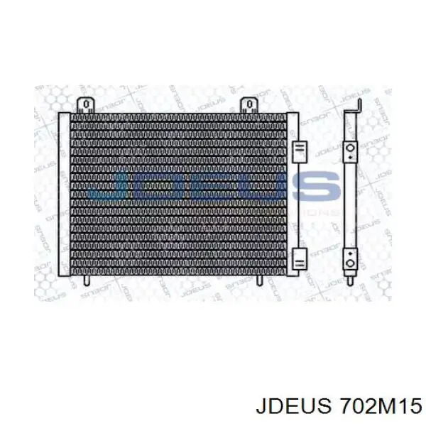 Радиатор кондиционера 702M15 Jdeus