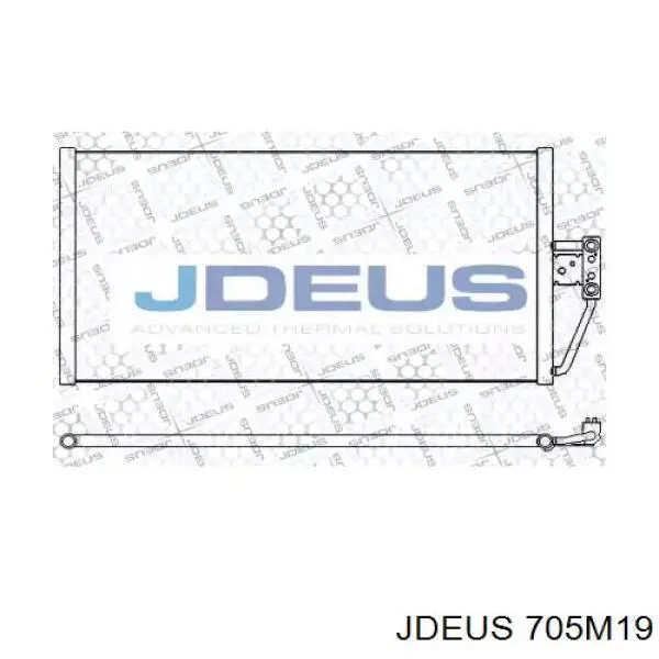 Радиатор кондиционера 705M19 Jdeus