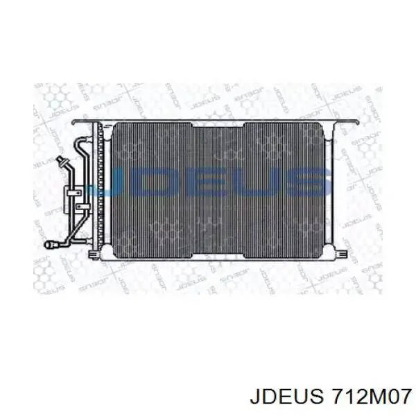 Радиатор кондиционера 712M07 Jdeus