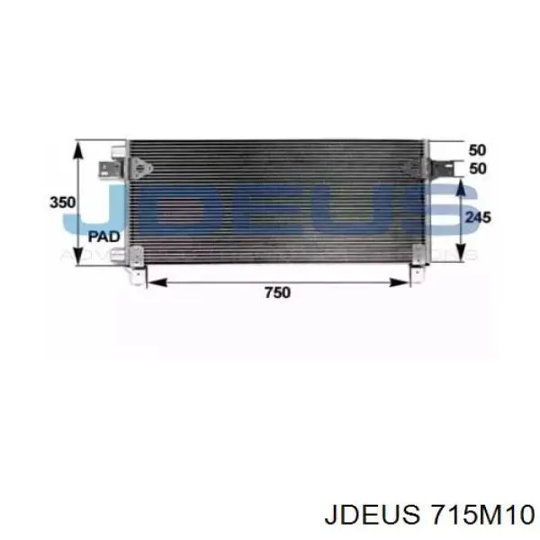 Радиатор кондиционера 715M10 Jdeus