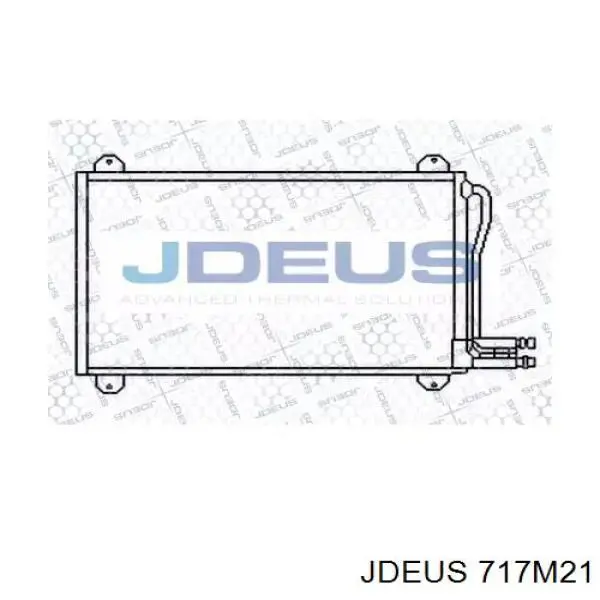 Радиатор кондиционера 717M21 Jdeus