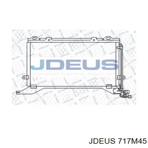 Радиатор кондиционера 717M45 Jdeus