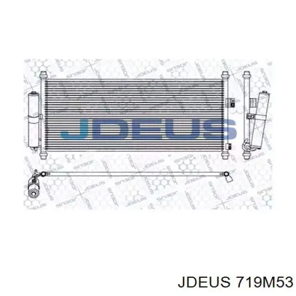 Радиатор кондиционера 719M53 Jdeus