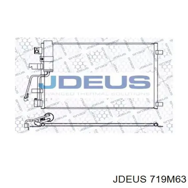 Радиатор кондиционера 719M63 Jdeus