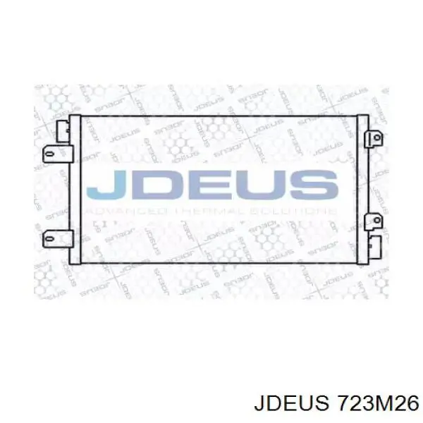 Радиатор кондиционера 723M26 Jdeus