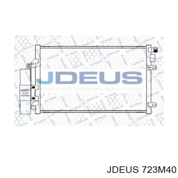 Радиатор кондиционера 723M40 Jdeus