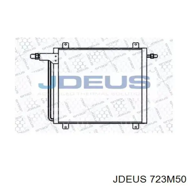 Радиатор кондиционера 723M50 Jdeus