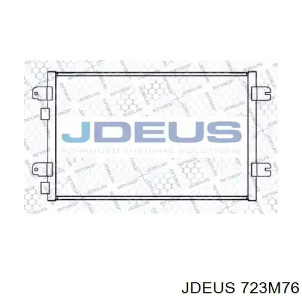 Радиатор кондиционера 723M76 Jdeus