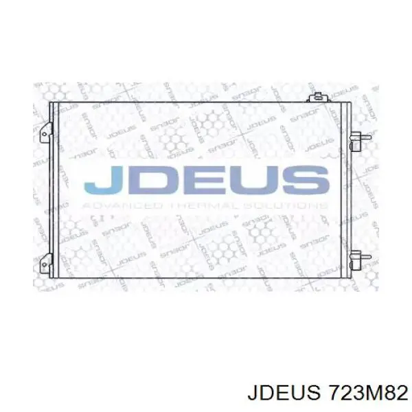 Радиатор кондиционера 723M82 Jdeus