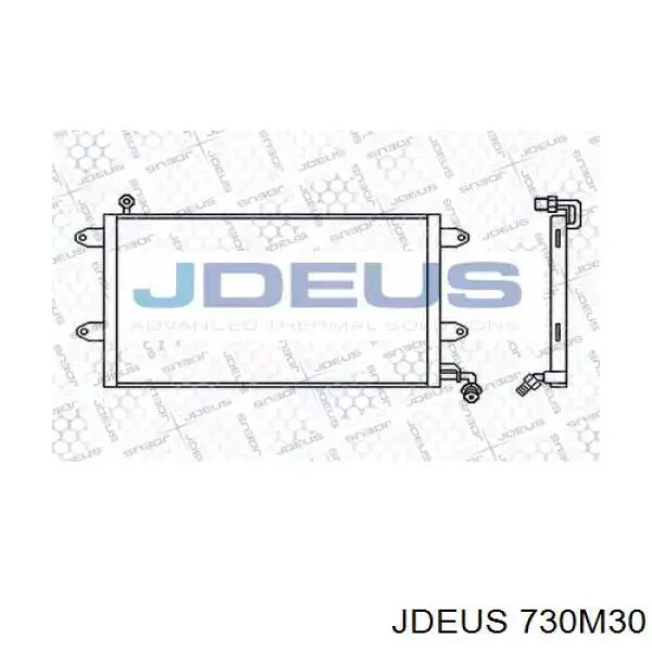 Радиатор кондиционера 730M30 Jdeus