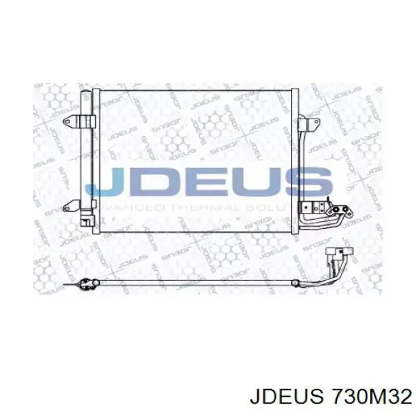 Радиатор кондиционера 730M32 Jdeus