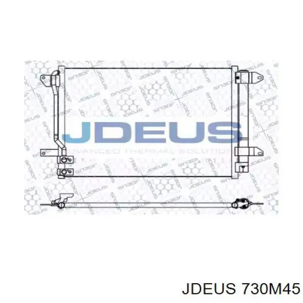 Радиатор кондиционера 730M45 Jdeus