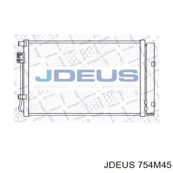 Радиатор кондиционера 754M45 Jdeus