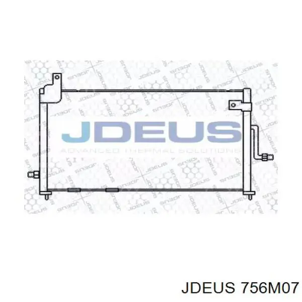 Радиатор кондиционера 756M07 Jdeus