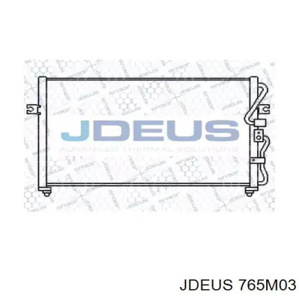 Радиатор кондиционера 765M03 Jdeus