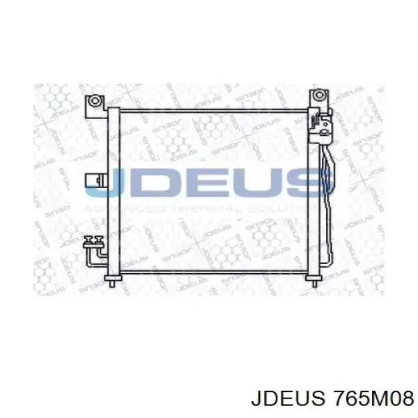 Радиатор кондиционера 765M08 Jdeus