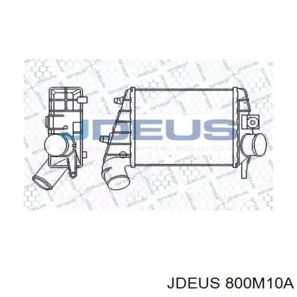 Интеркулер 800M10A Jdeus