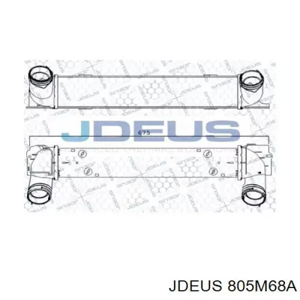 Интеркулер 805M68A Jdeus