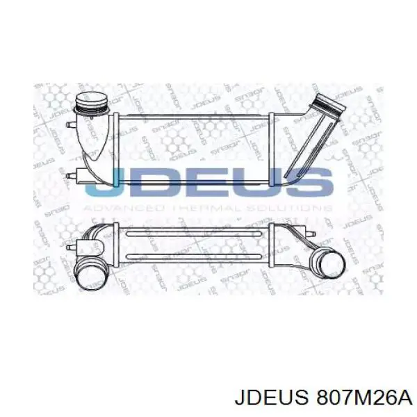 Интеркулер 807M26A Jdeus