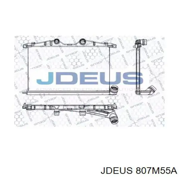 Интеркулер 807M55A Jdeus