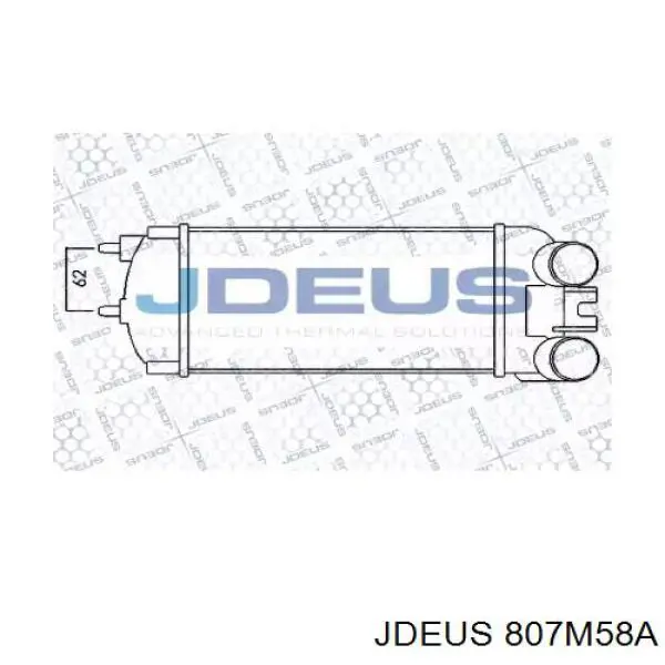 Интеркулер 807M58A Jdeus