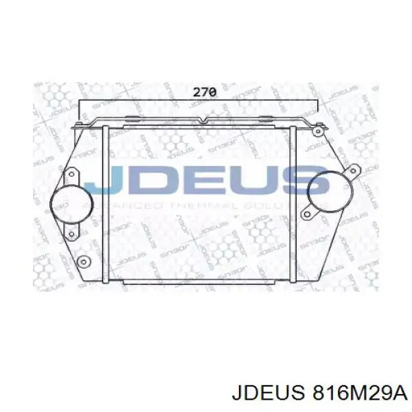 Интеркулер 816M29A Jdeus