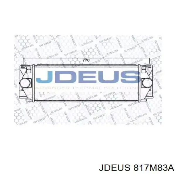 Интеркулер 817M83A Jdeus