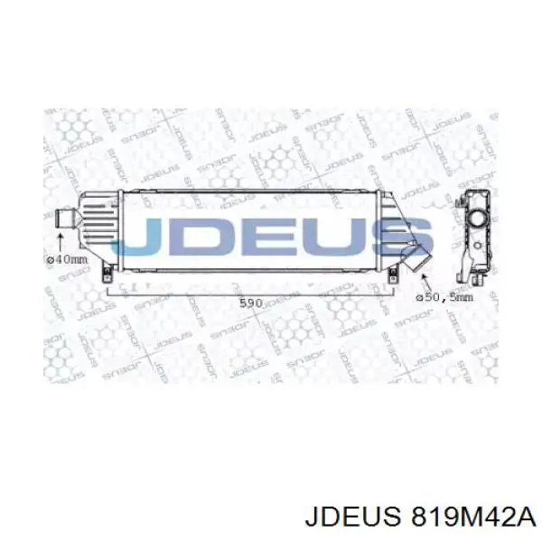 Интеркулер 819M42A Jdeus