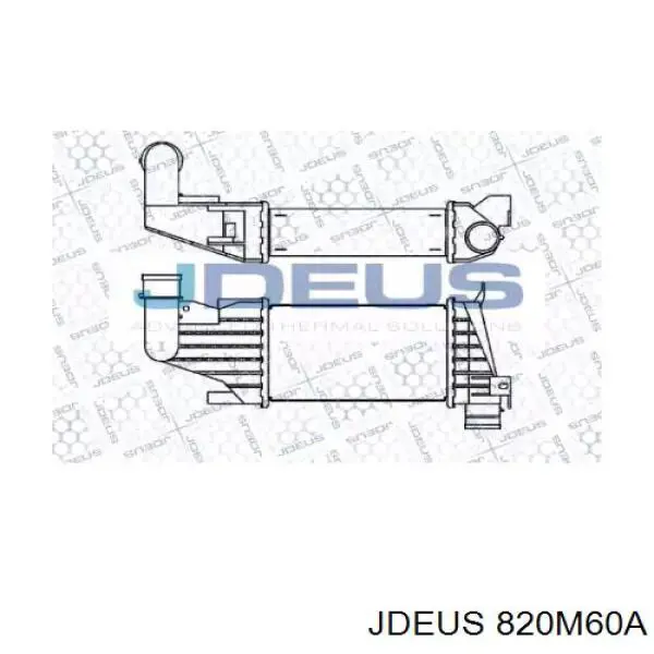 Интеркулер 820M60A Jdeus