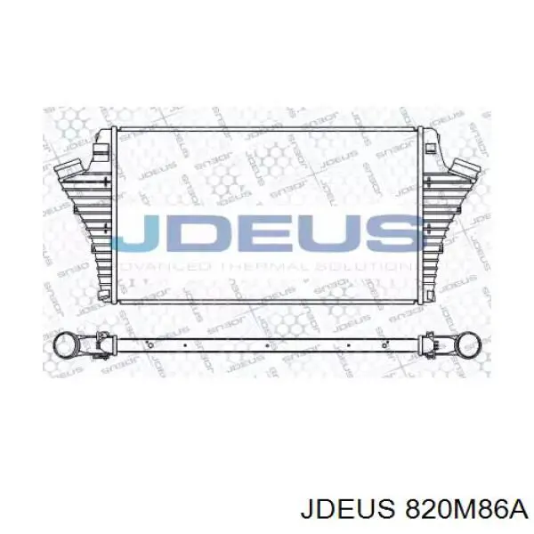 Интеркулер 820M86A Jdeus