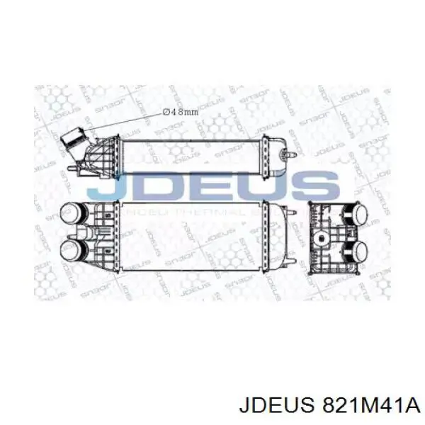 Интеркулер 821M41A Jdeus