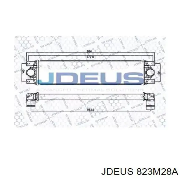 Интеркулер 823M28A Jdeus