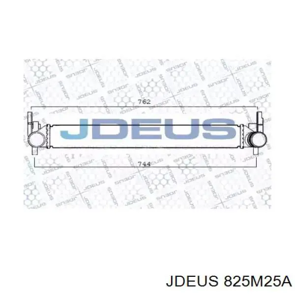 Интеркулер 825M25A Jdeus