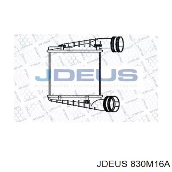 Интеркулер 830M16A Jdeus