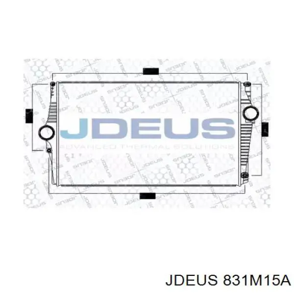 Интеркулер 831M15A Jdeus