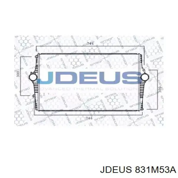 Интеркулер 831M53A Jdeus