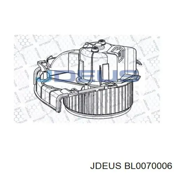 Вентилятор печки BL0070006 Jdeus