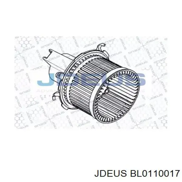 Вентилятор печки BL0110017 Jdeus