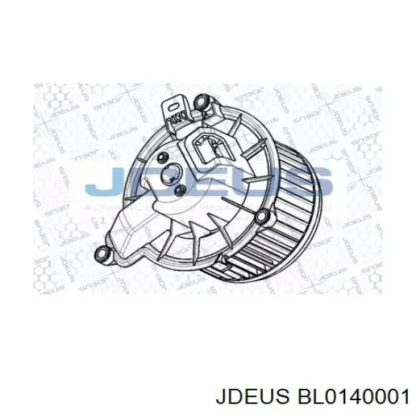 Вентилятор печки BL0140001 Jdeus