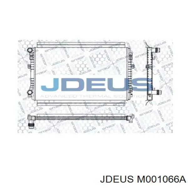 Радиатор M001066A Jdeus