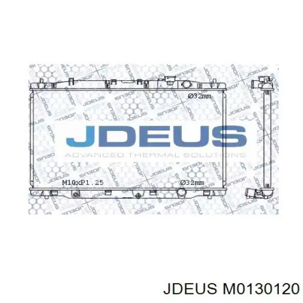 Радиатор M0130120 Jdeus