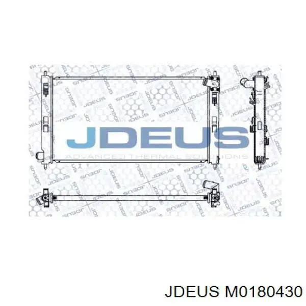 Радиатор M0180430 Jdeus