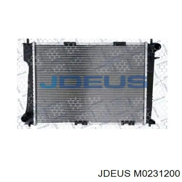 Радиатор M0231200 Jdeus