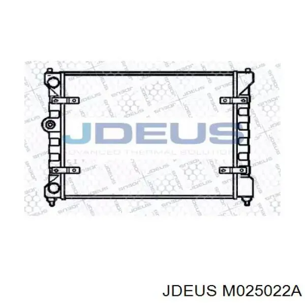 Радиатор M025022A Jdeus