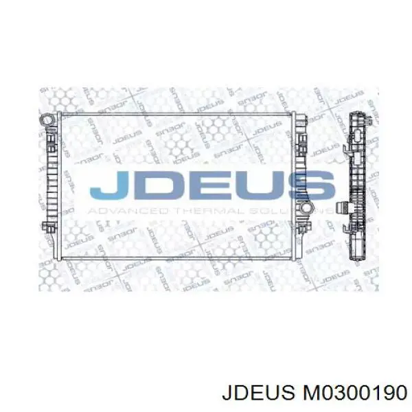 Радиатор M0300190 Jdeus